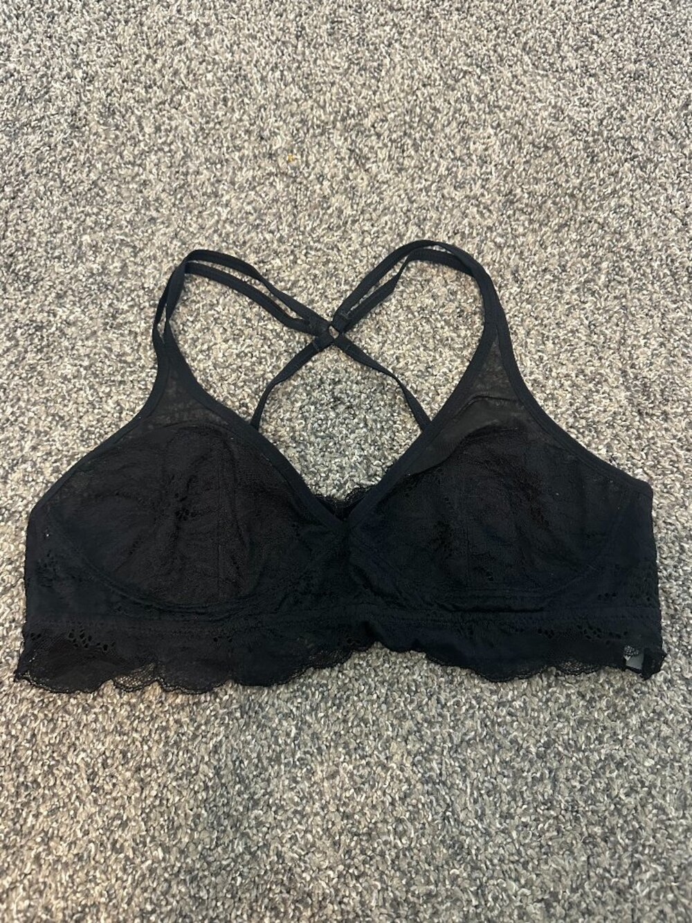 Aerie Corset-style Lace Bralette